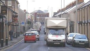 Neath Road, Hafod in Swansea