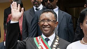 Madagascar's President Rajaonarimampianina