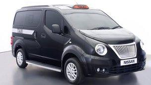 Nissan's new London taxi