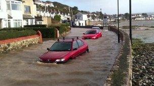 Llifogydd Deganwy