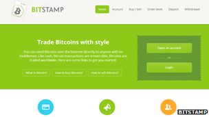 Bitstamp screenshot