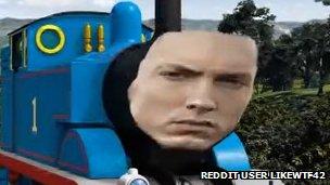Eminem on Thomas the Tank Engine