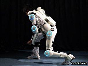 Cyberdyne's Hal range of exoskeletons is designed for the factory floor and for medical use