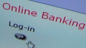 Online bank login