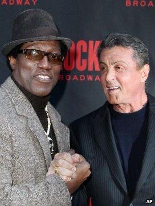 Wesley Snipes, Sylvester Stallone