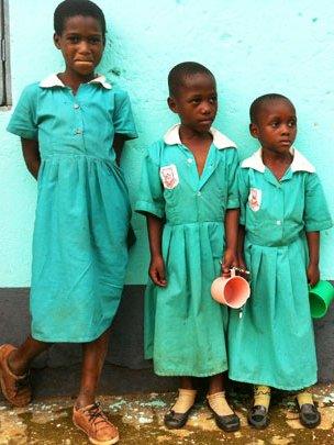 Pupils at Kyetume Church of Uganda Primary School