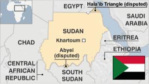 Map of Sudan