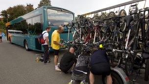 Beacons bike bus