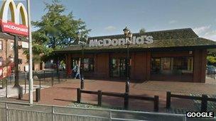 McDonald's in Maryhill Road, Glasgow