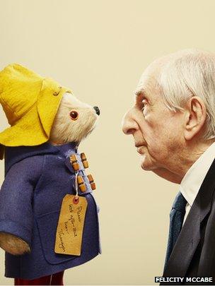 Paddington Bear and Michael Bond