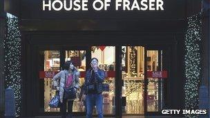 House of Fraser store