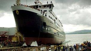 An MV Hebrides