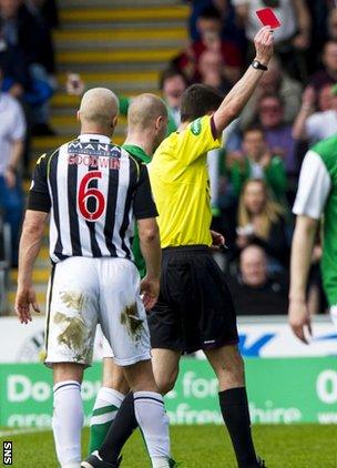 Goodwin red card