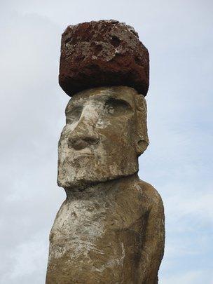 Moai on Easter Island