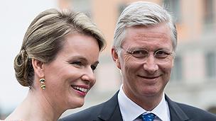 King Philippe and Queen Mathilde of Belgium