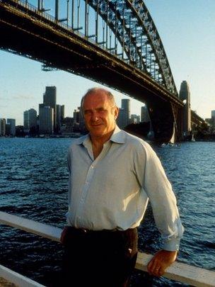 Clive James in Sydney, 1991