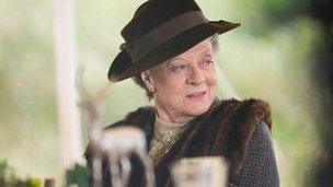 Dame Maggie Smith in Downton Abbey