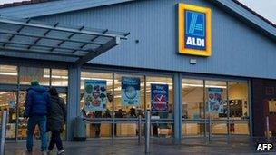 Aldi store