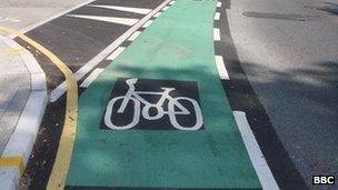 Cycle lane