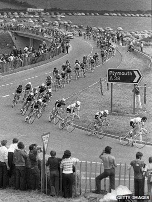 Riders on the A38