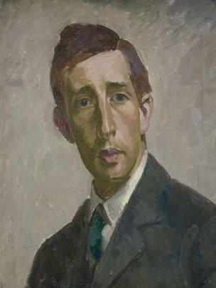 Leonard Woolf by Henry Lamb