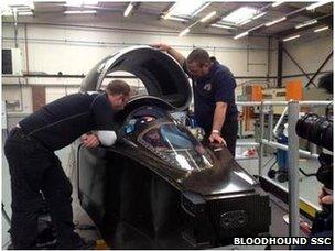 Fitting out the 1000 mph office