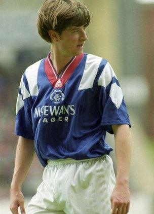 Former Rangers winger Pieter Huistra