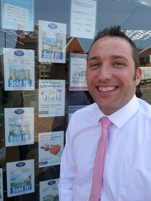 Estate agent Paul Fearon