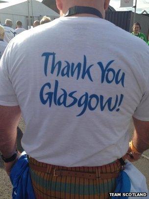 Team Scotland t-shirt