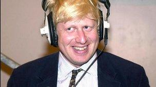 London Mayor Boris Johnson