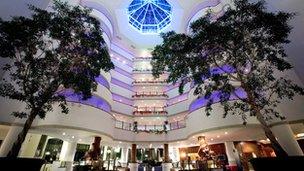 Celtic Manor atrium