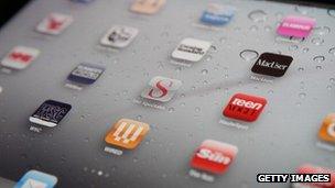 App screen