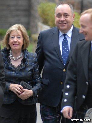 Moira and Alex Salmond