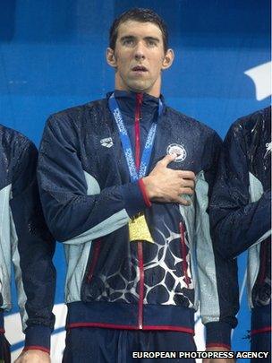 Michael Phelps on 22 August 2014