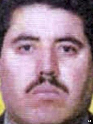 Vicente Carrillo Fuentes - from FBI webpage