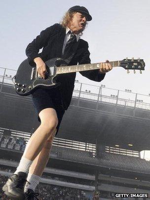 Angus Young in 2009