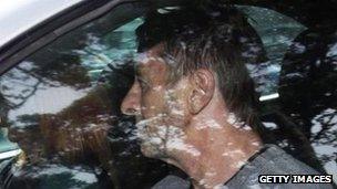 Phil Rudd leaving Tauranga District Court on 6 November