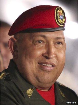 Venezuela's President Hugo Chavez appeared in Cuba on 14 August 2011