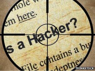 Hacker graphic