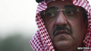 Prince Mohammed bin Nayef (file)