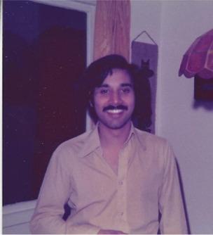 Mr Husain in the 1970s