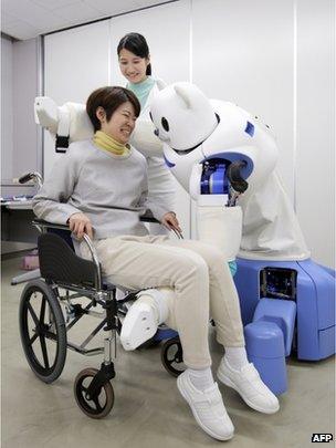 Patient and robot