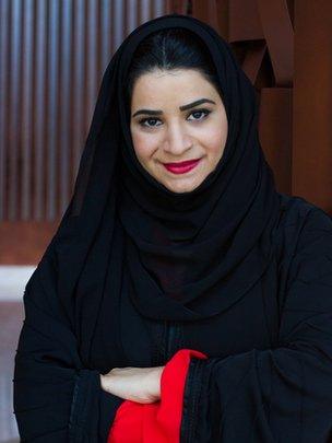 Young entrepreneur, Souad al-Hosani