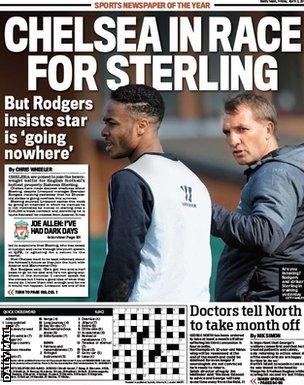 Daily Mail back page