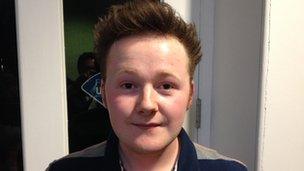 Aled Illtud, 20, Aberystwyth