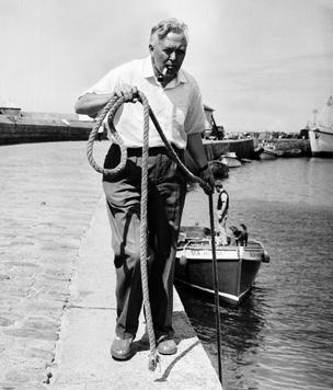 Harold Wilson on the Isles of Scilly