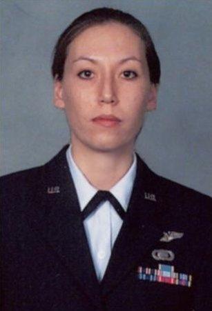 Monica Witt in Air Force uniform