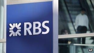 The RBS office in the City of London.