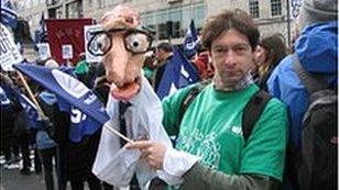 Michael Gove puppet