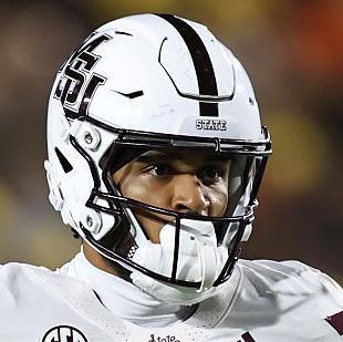 Seydou Traore in a helmet in a college game